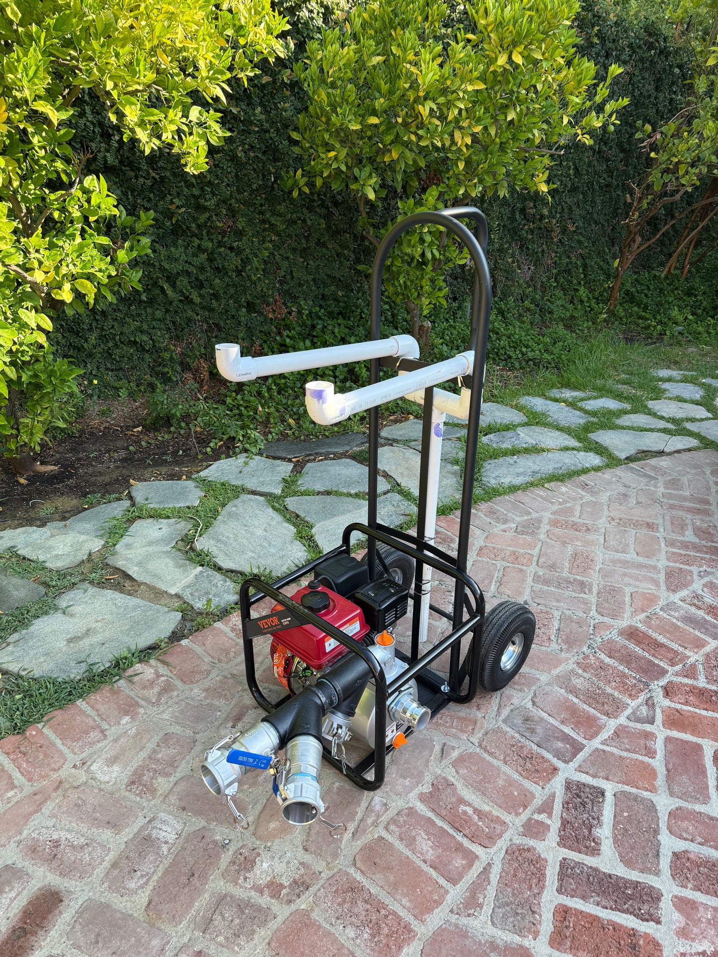 Dolly Add-on for fire safe kit water pump